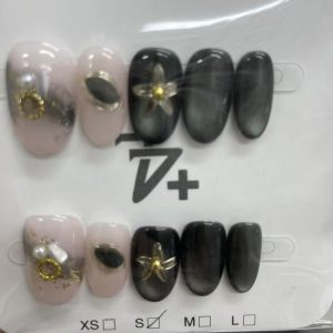 Home 新規ネイルは、ライブ配信中にご購入ください! ブラック×ピンク